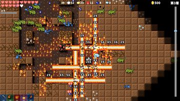 ブロック採掘×2Dサバイバーな『Slime Mine Survivor』体験版がSteamで公開。敵を処理しつつ壁を掘り進めて強化リソースを収集