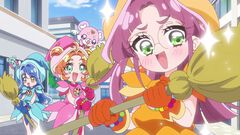 【名探偵プリキュア！】『おジャ魔女どれみ』コラボ回の場面カット公開。ハロウィンイベントであんなたちが魔女見習いの姿に
