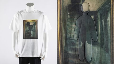 『めっちゃカメレオン』Tシャツ2種が発売決定。絵画に潜む姿、エモート中のプレイヤーをあしらったユニークなデザイン