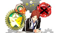 『ペルソナ』シリーズ30周年展覧会8キャラ描き下ろしビジュアル第2弾は『ペルソナ2 罪』主人公。第1弾の『女神異聞録ペルソナ』主人公に続いて