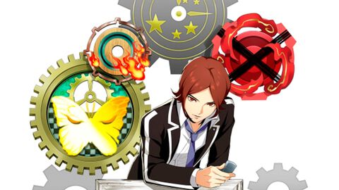『ペルソナ』シリーズ30周年展覧会8キャラ描き下ろしビジュアル第2弾は『ペルソナ2 罪』主人公。第1弾の『女神異聞録ペルソナ』主人公に続いて