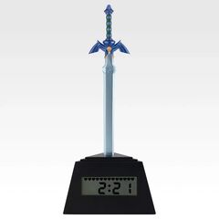 『ゼルダの伝説』マスターソードを引き抜ける目覚まし時計が発表。勇者のような気持ちで目覚められる。12月5日発売の一番くじで登場
