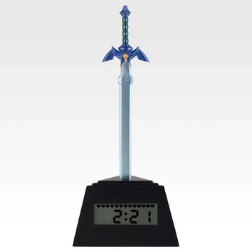 『ゼルダの伝説』マスターソードを引き抜ける目覚まし時計が発表。勇者のような気持ちで目覚められる。12月5日発売の一番くじで登場