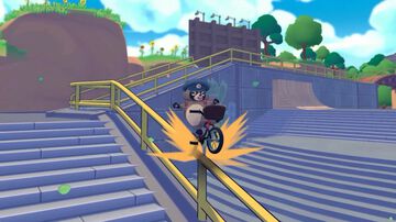 タヌキのポンがBMXでトリック決めつつ郵便配達『TANUKI: Pon's Summer - タヌキ：ポンの夏』が11月10日に配信決定。【インディーワールド】