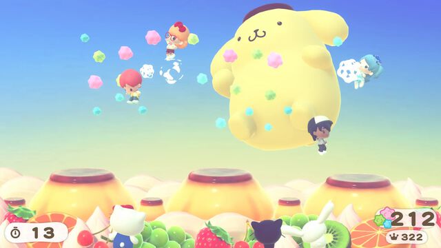 『サンリオ パーティランド』発売。ハローキティやポムポムプリンらサンリオキャラと遊べる最大4人パーティーゲーム