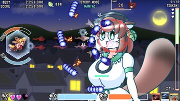 やけにむっちりなキツネとタヌキの弾幕シューティング『ふぉっくすふれあないと』が本日（10/30）発売。敵は巨大ロボにマッチョ、でかい女の子にも変化する