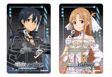 『ヴァイスシュヴァルツ オンライン』コンプリートエディションがエビテンで予約開始。特典には『SAO』のキリト、アスナのクリアカード付属