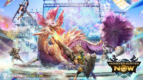 『モンハンナウ』タマミツネが登場する“モンハンNowサマーハント2024【泡沫の宴】”開催決定【モンスターハンターNow】