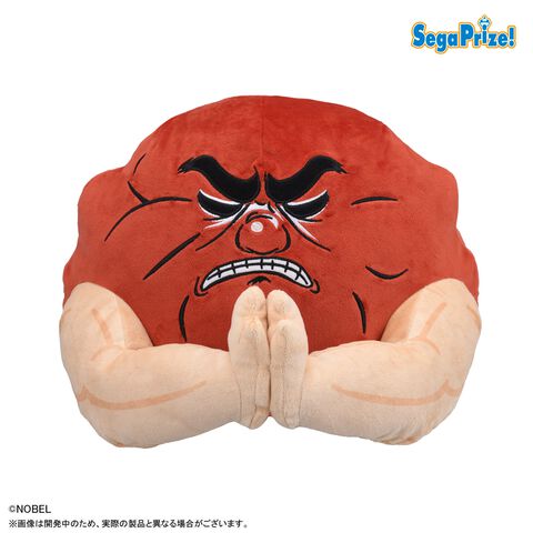 “男梅蔵”や“怪人カメカメ”などノーベル製菓のキャラクターがプライズ商品に。全国のゲーセンほかにて7月より順次展開