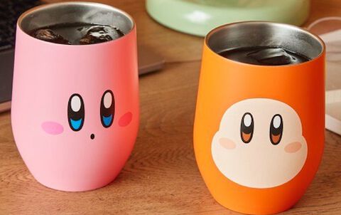 『星のカービィ』カービィ、ワドルディのタンブラーが7月11日発売。アイス・ホットでもおいしい温度が長持ちする真空断熱構造