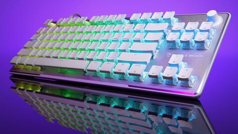 Turtle Beachのテンキーレスゲーミングキーボード“Vulcan II TKL Pro”ホワイトカラーが7月5日発売。RGBライティング調整やキー割り当てが可能