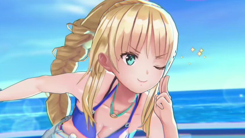 ヘブンバーンズレッド ミニ色紙 水着ビジュアル 和泉ユキ 神崎