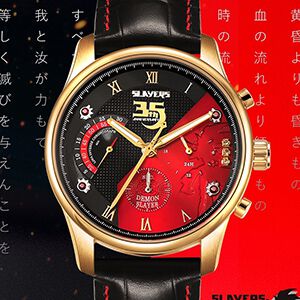 『スレイヤーズ 原作35周年記念 アニバーサリー クロノグラフ腕時計』