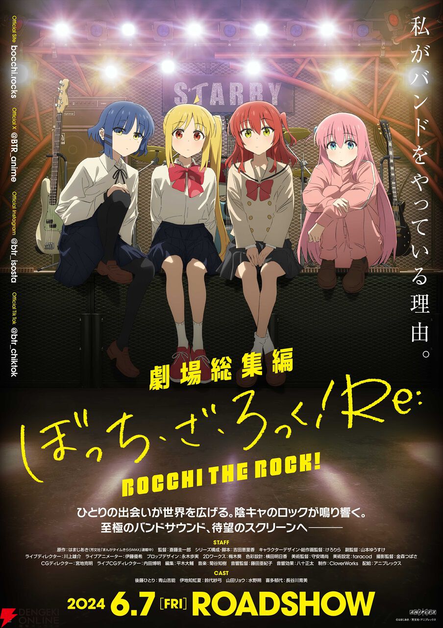 アニメ『ぼっち・ざ・ろっく！』キャラ人気ランキング。1位はひとり？ 虹夏？ リョウ？ 喜多ちゃん？ - 電撃オンライン