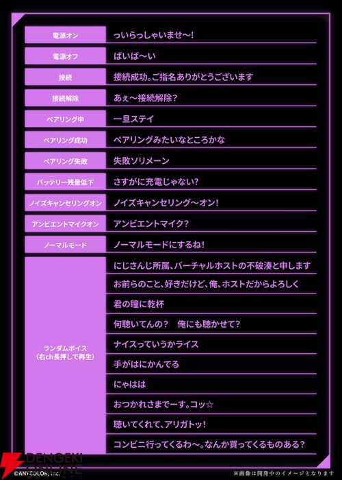 にじさんじ』VTuber不破湊コラボ完全ワイヤレスイヤホン予約開始