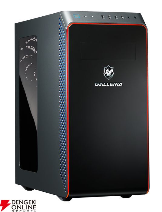 VTuber秋雪こはくコラボモデルのGALLERIAゲーミングPC。オリジナル