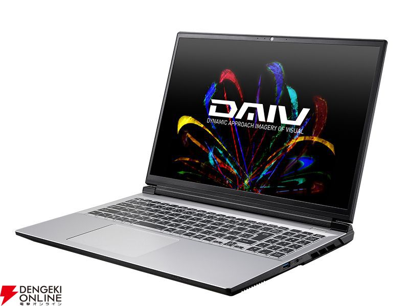 マウスコンピューター デジタルシネマに強い16型大画面のクリエイター向けノートPC“DAIV R6”シリーズ - 電撃オンライン