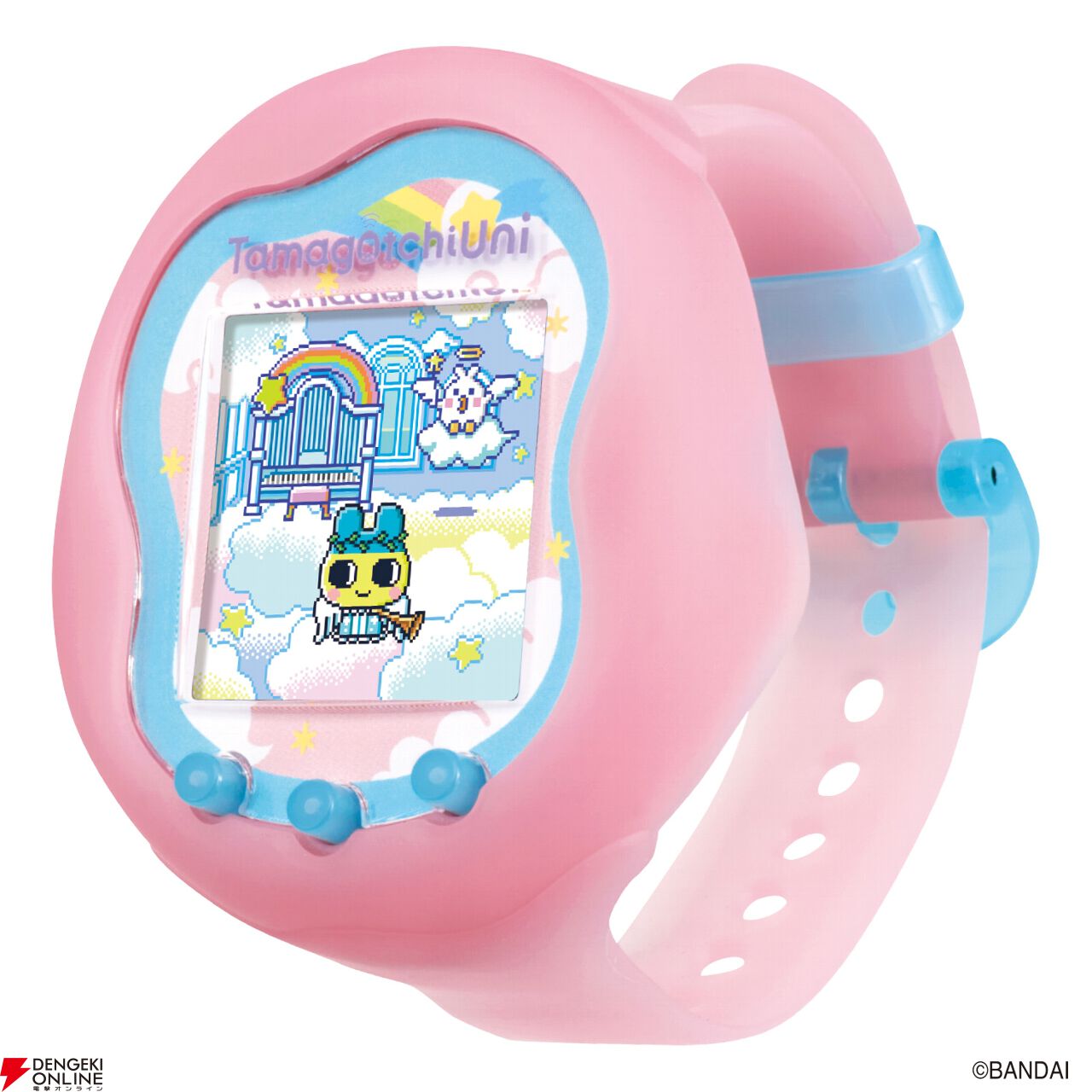 サンリオキャラクターズ》を育てられるコラボ版『Tamagotchi Uni（たまごっちユニ）』が登場。デザインもキティ仕様の特別Ver.！ -  電撃オンライン