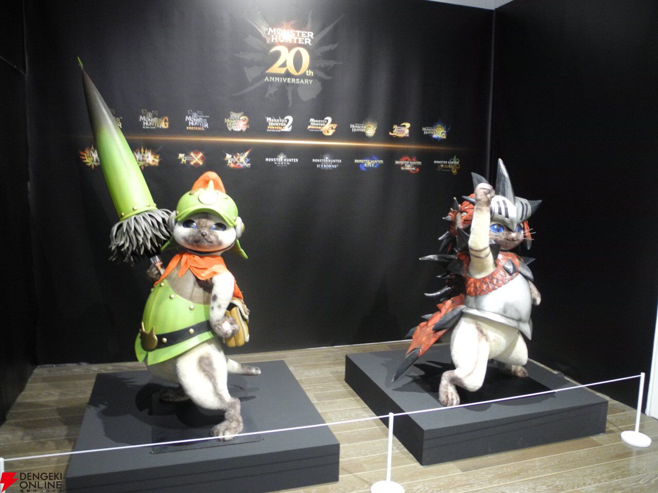 モンハン』20周年大狩猟展レポート。大迫力の等身大ARモンスターや