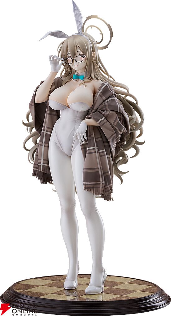 ブルアカ』より室笠アカネ（バニーガール）がフィギュア化。白タイツ、肉感的な脚線美をこだわりの造形で再現！【ブルーアーカイブ】 - 電撃オンライン