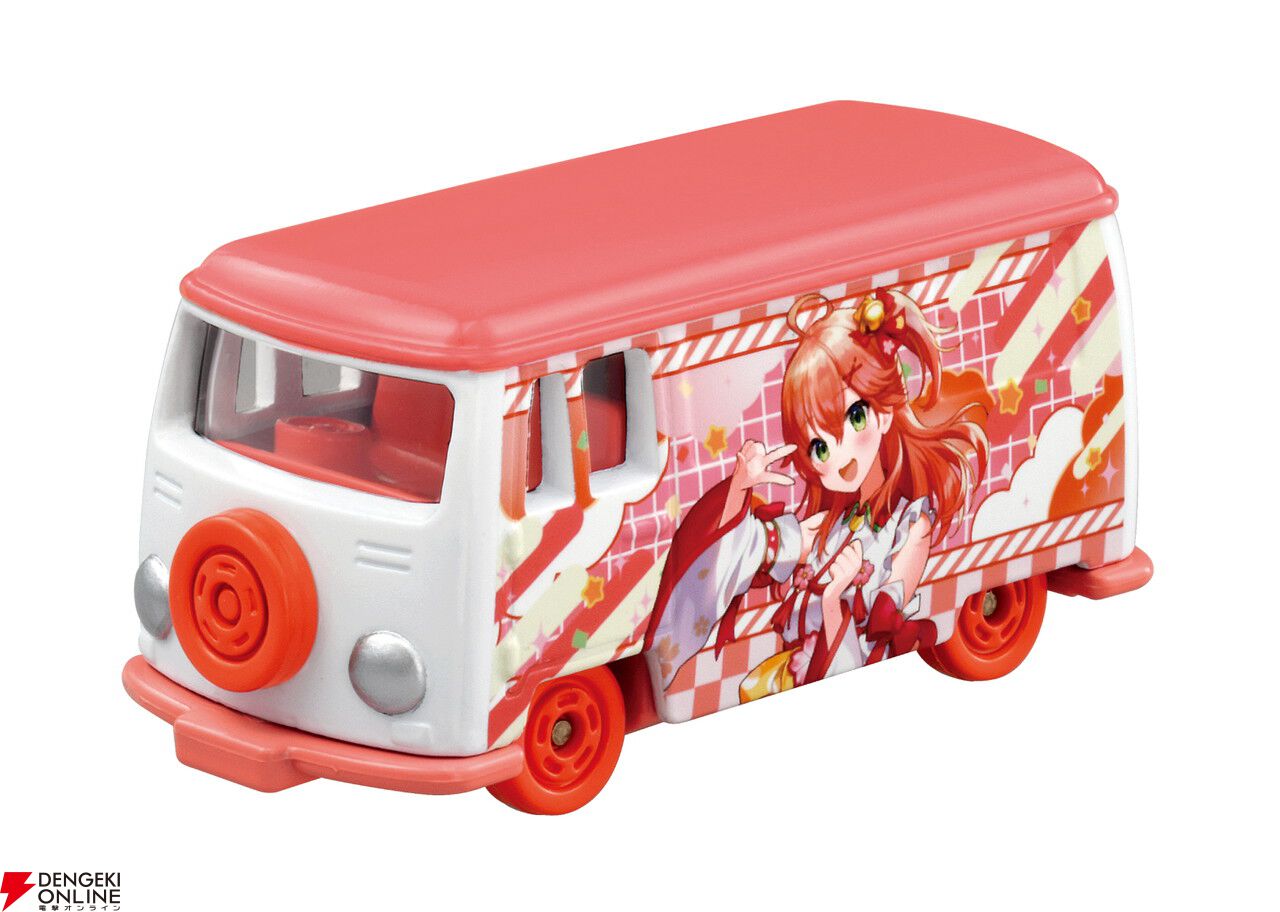 ホロライブのコラボトミカが9月下旬に発売。白上フブキ、さくら