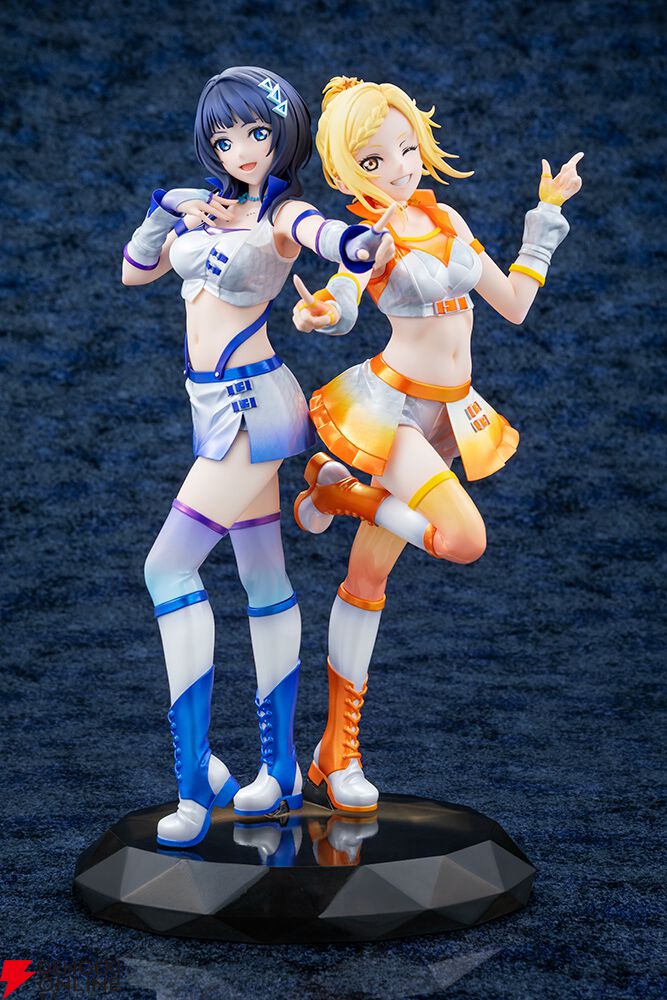 ラブライブ！虹ヶ咲学園スクールアイドル同好会』朝香果林＆宮下愛がフィギュア化。2体並べればジャケットイラストを再現可能 - 電撃オンライン