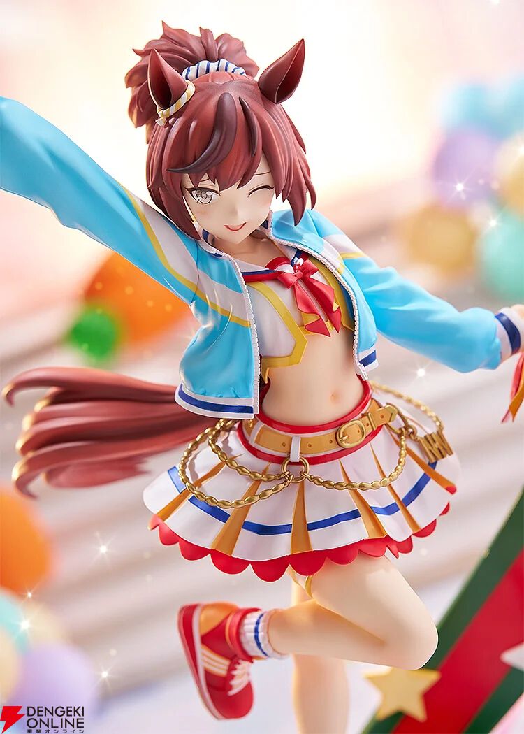 ウマ娘　RUN&WIN ナイスネイチャ フィギュア ウマ娘」よりナイスネイチャが[RUN&WIN]衣装でスケール