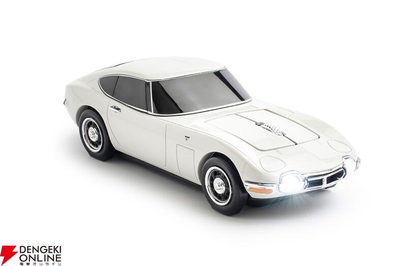 車型マウス】トヨタの2000GTを再現した『無線マウス トヨタ