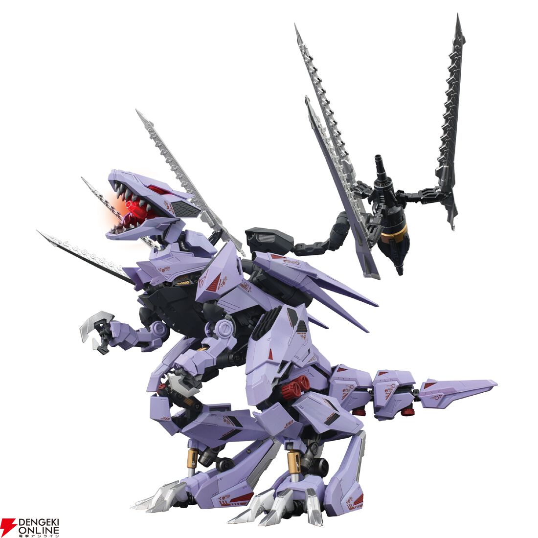 ZOIDS（ゾイド）』より『T-SPARK 鋼鉄機神 アダマスマキナ AMZ-01 バーサークフューラー』が予約開始。《全てを統べる竜鬼》を完成品合金モデルとして立体化！  - 電撃オンライン