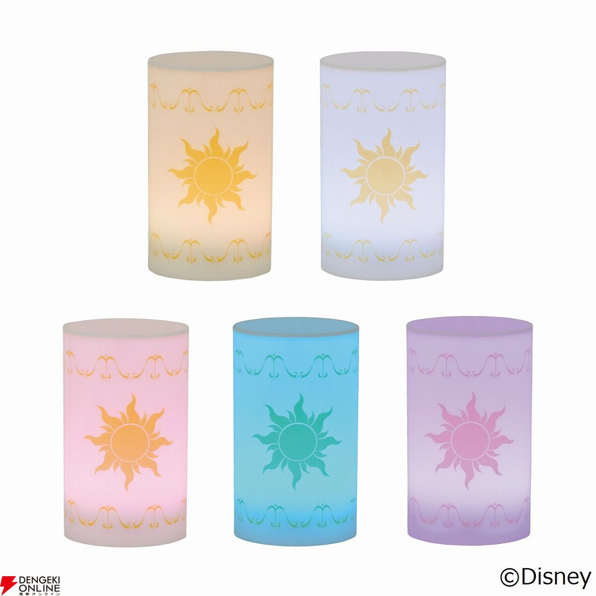 Disney（ディズニー）】劇中のランタンをデザインしたライト付き