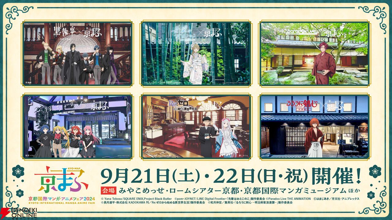 京まふ リゼロ アクリルスタンド 缶バッジ 京都旅行ver. の通販