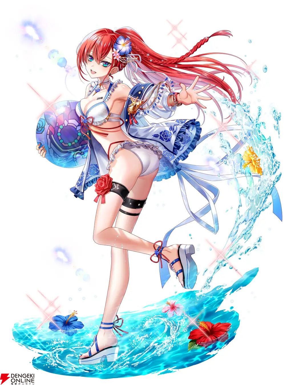 『白猫』夏イベ2024はイクシア、フーシャ、キアラ、リーチェの水着が登場。ハイテンションで海の家を経営！