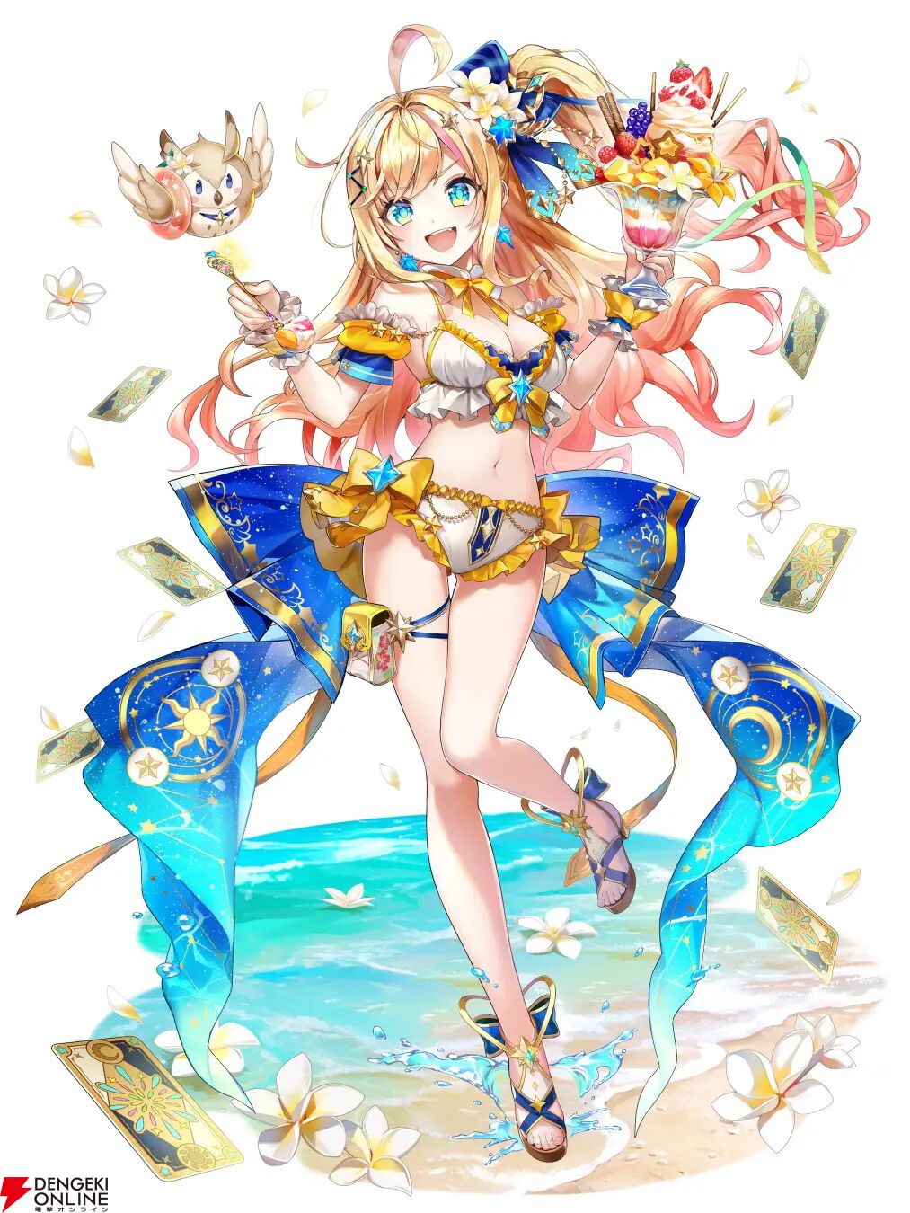 『白猫』夏イベ2024はイクシア、フーシャ、キアラ、リーチェの水着が登場。ハイテンションで海の家を経営！