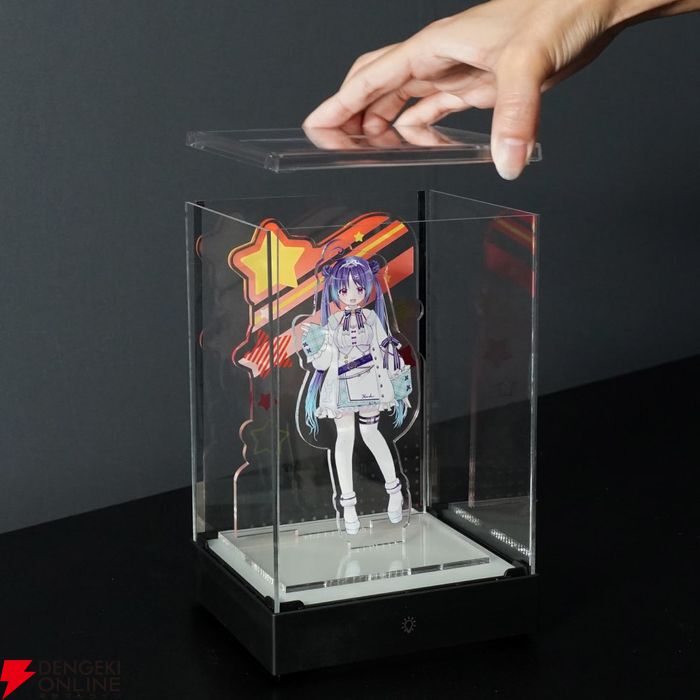 推しフィギュアやアクスタを美しく飾れるLED装飾付き『RGB連結ディスプレイケース』 - 電撃オンライン