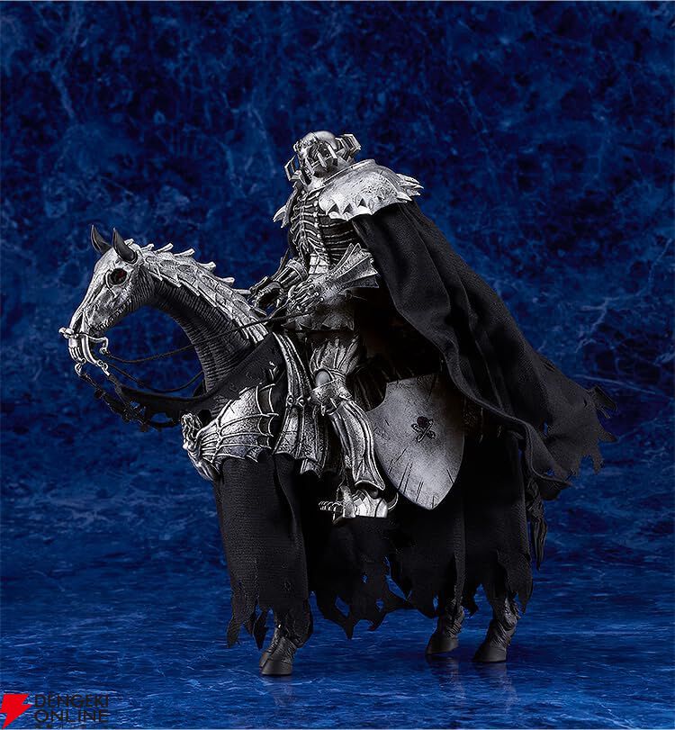 ベルセルク』より髑髏の騎士が愛馬とセットでfigma化。緻密な造形と
