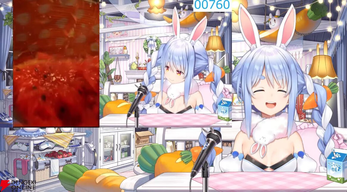 ホロライブ】鮮烈だった兎田ぺこらさんのスイカ割り配信。湊あくあさん