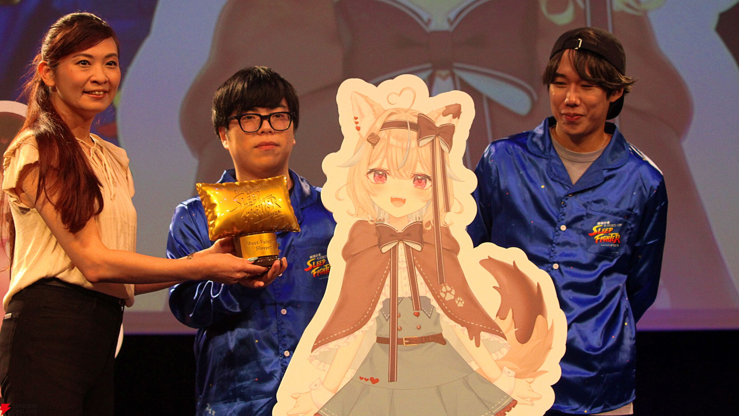どぐらさん、SHAKAさん、因幡はねるさんの「ヘアスタイルを揃えてきた」チームが初代“Sleep Fighter”王者に輝く！【ストリートファイター6】