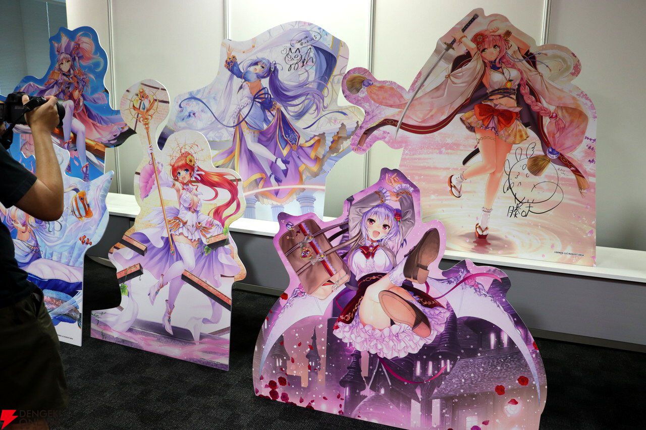 Lycee プリシラ あいりすミスティリア 猫村ゆき 直筆ポイント