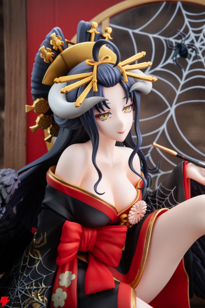 オーバーロード』アルベドが豪華絢爛な和服姿でフィギュアに