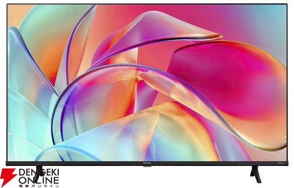 ゲオ限定『43V型4Kチューナー内蔵液晶テレビ』が税込約5万円。4K高画質、YouTubeやNetflixにも対応 - 電撃オンライン