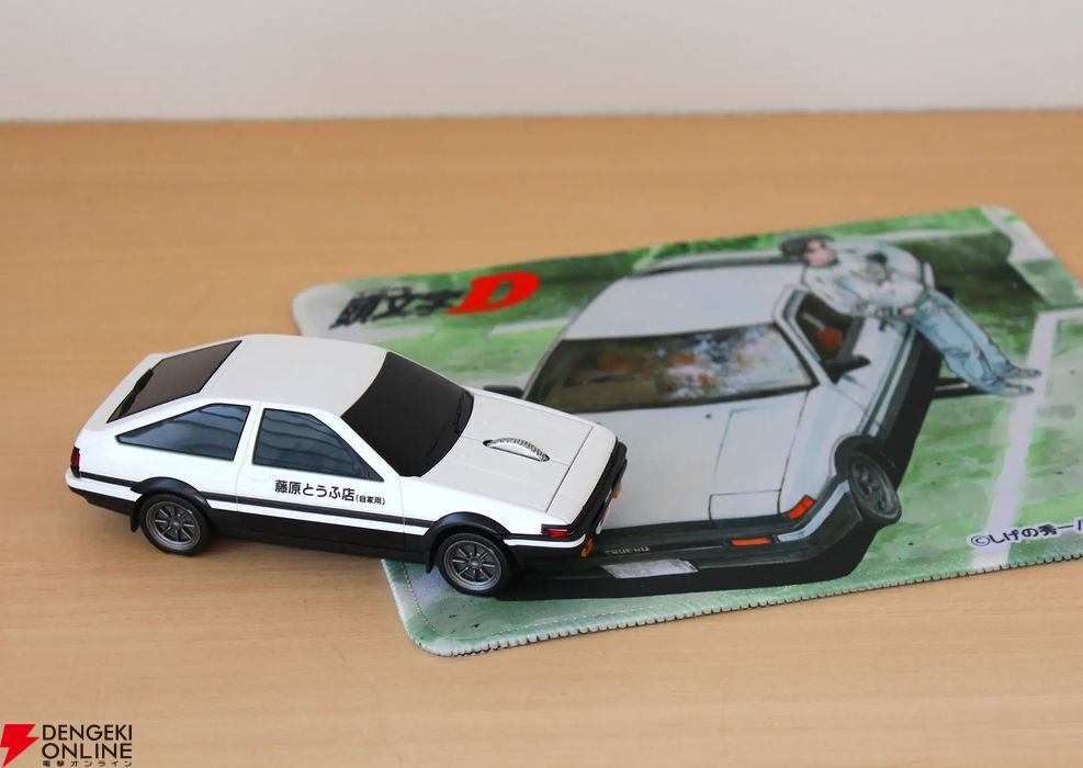 CAMSHOP 無線マウス AE86 『頭文字D』藤原とうふ店(自家用)仕様 後期版 無線マウス AE86 『頭文字D』藤原とうふ店(自家用)仕様 後期版