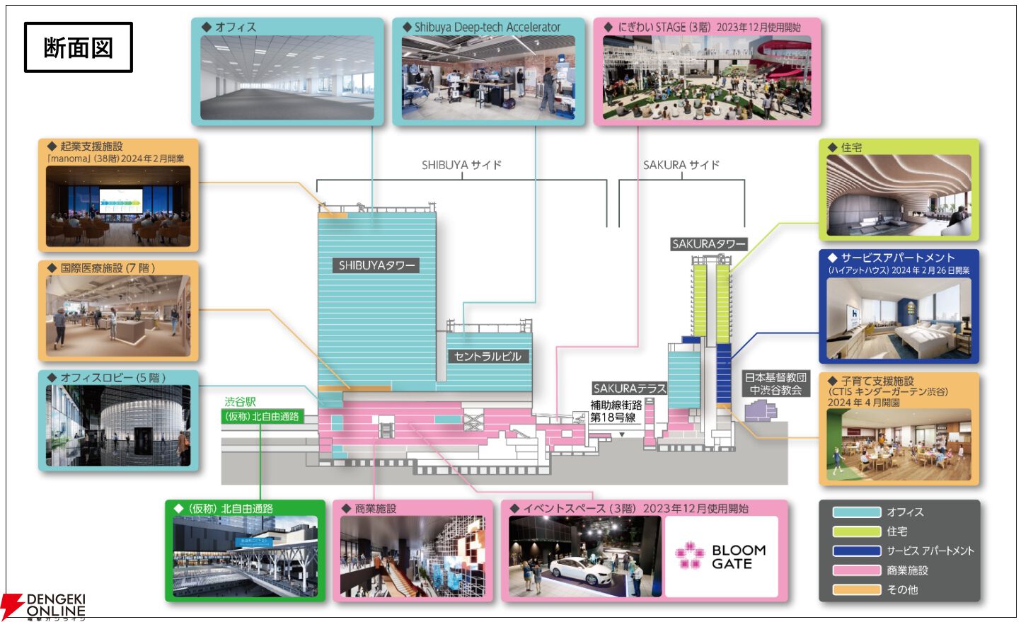 【ホロライブ】さくらみこさんと“Shibuya Sakura Stage”のコラボ概要の詳細が発表に。“朝こよ”でも「このためにある名前になっていますが、渋谷の新しいスポットです」と紹介