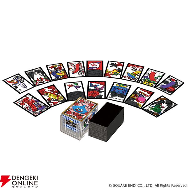 ドラゴンクエスト 花札』10月再販分の入荷予約が受付中。おなじみの