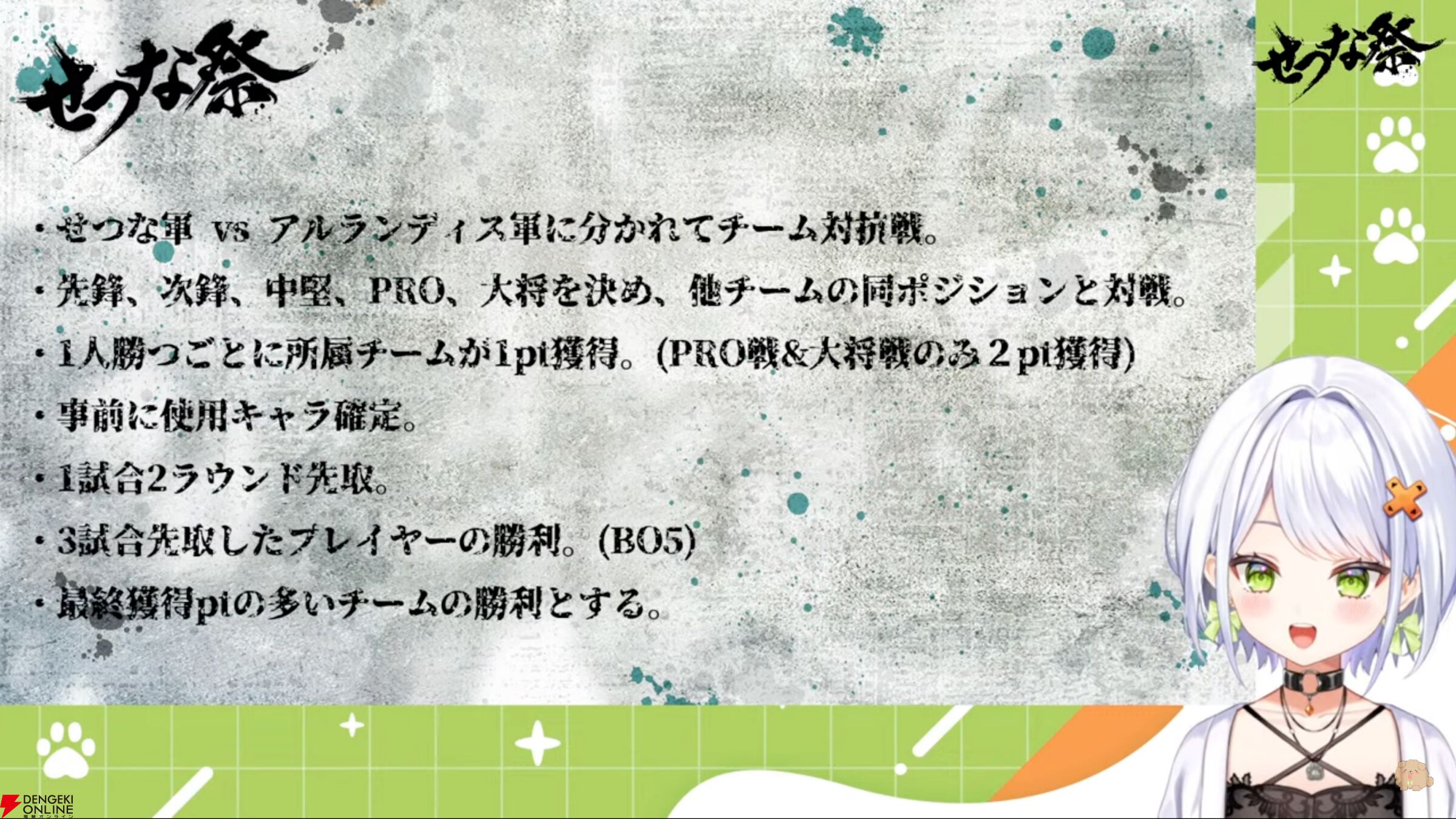 『スト6』斜落せつなさん主催の“せつな祭”が10月3日20時に開幕。プロも参加し、「せつな軍vsアルランディス軍」の“あっちぃ”戦いが始まる