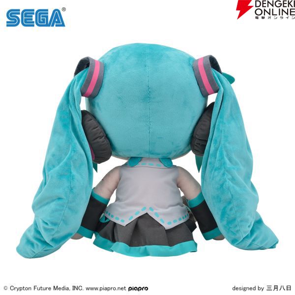 初音ミクのどでかジャンボぬいぐるみが10月16日まで予約受付中