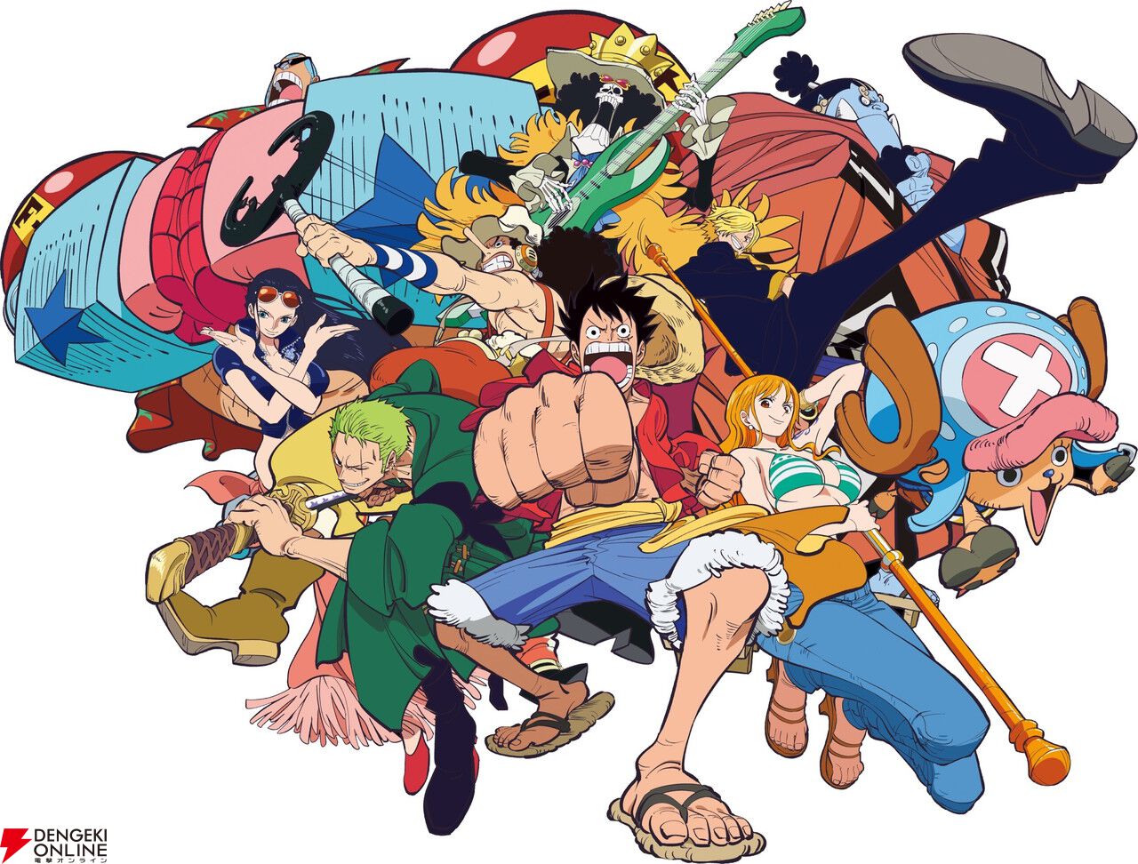 アニメ『ワンピース』特別編集された魚人島編が10/27より放送。放送中