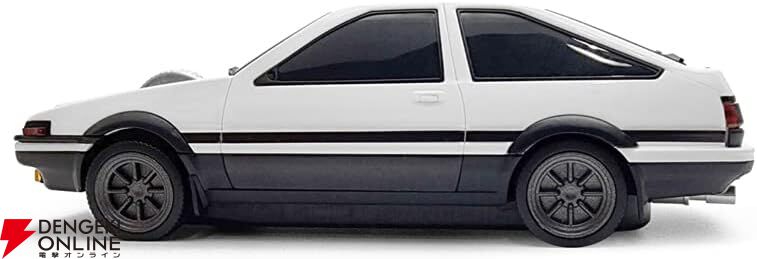 頭文字D』藤原とうふ店仕様の“トヨタAE86（ハチロク）”を再現した光学