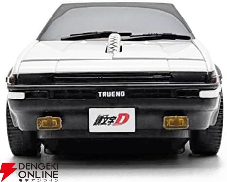 頭文字D』藤原とうふ店仕様の“トヨタAE86（ハチロク）”を再現した光学
