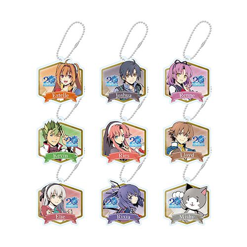 軌跡』歴代キャラが勢ぞろい！ 20周年記念イラストを使った豪華グッズ