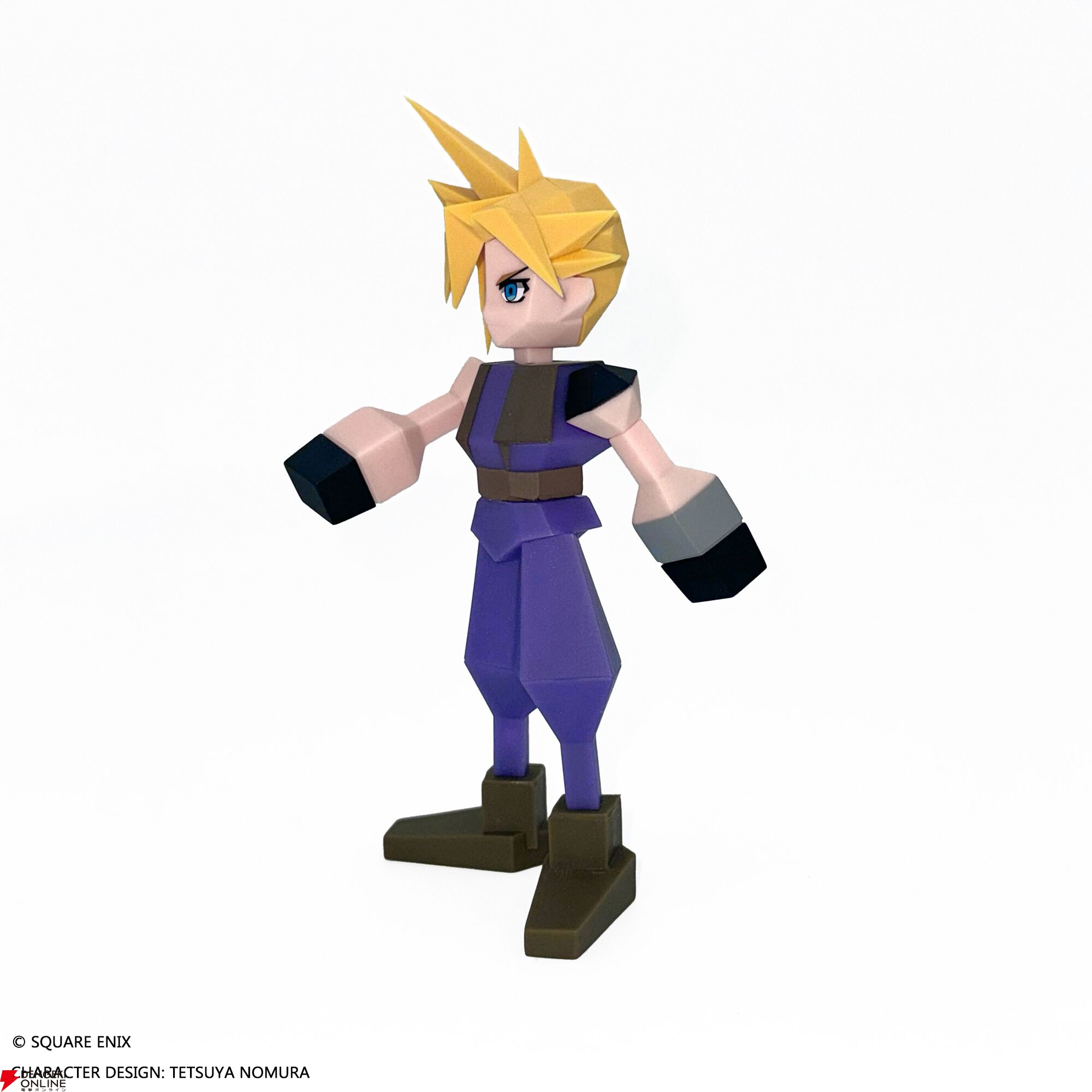 初代PS版のクラウドがソフビフィギュアに。『ファイナル